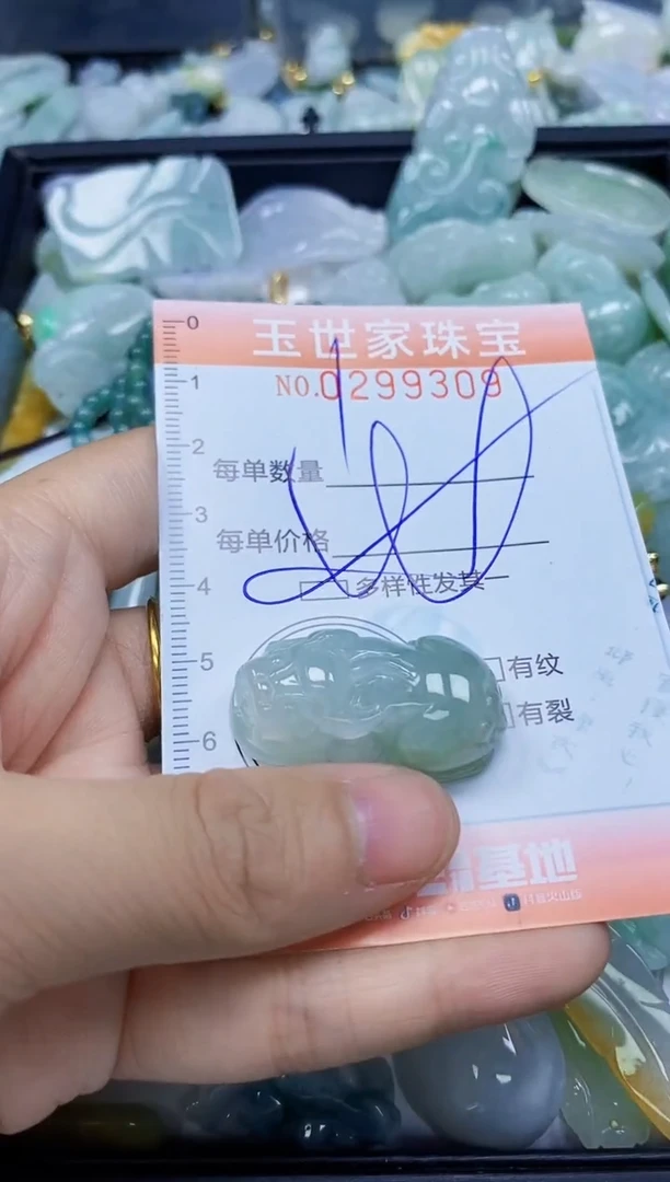 翡翠未镶嵌颈饰闪购0299309多样性发其一
