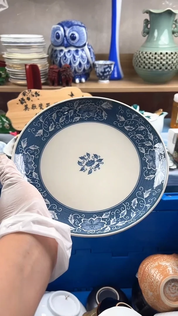 瓷片小*手英歌瓷器满19.9包邮