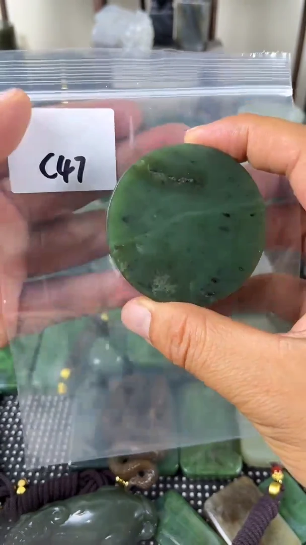 和田玉未镶嵌珠宝半成品镯芯