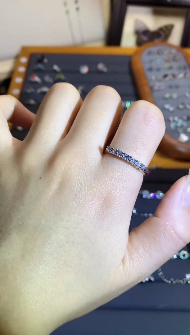 【闪购商品】水晶手链银S925镶嵌A61