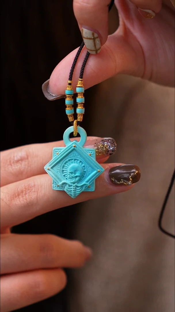 18K金镶嵌绿松石设计款+恶系列