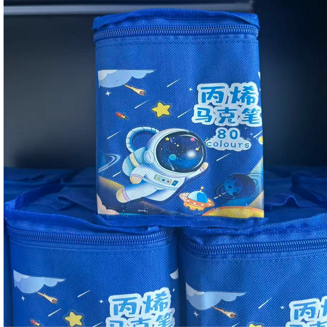 80色卡通主题马克笔 色彩鲜艳 儿童喜爱 涂鸦绘画/节日礼物优选
