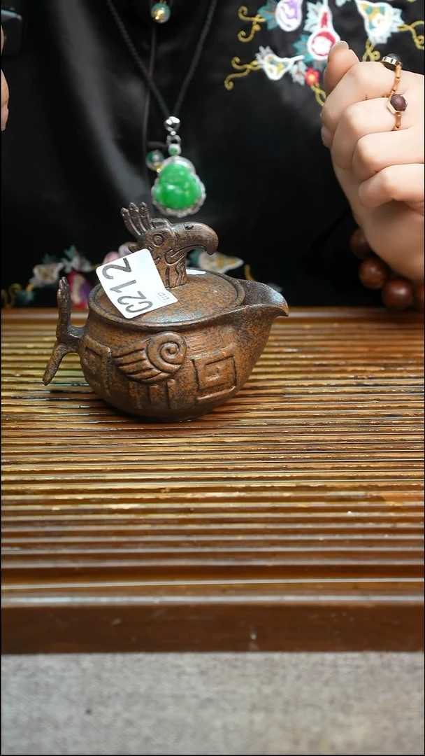 万古烧粗陶手工手做茶具