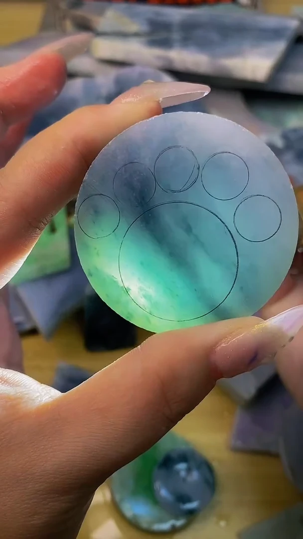 翡翠裸石天然A货缅甸翡翠高品质边角料301