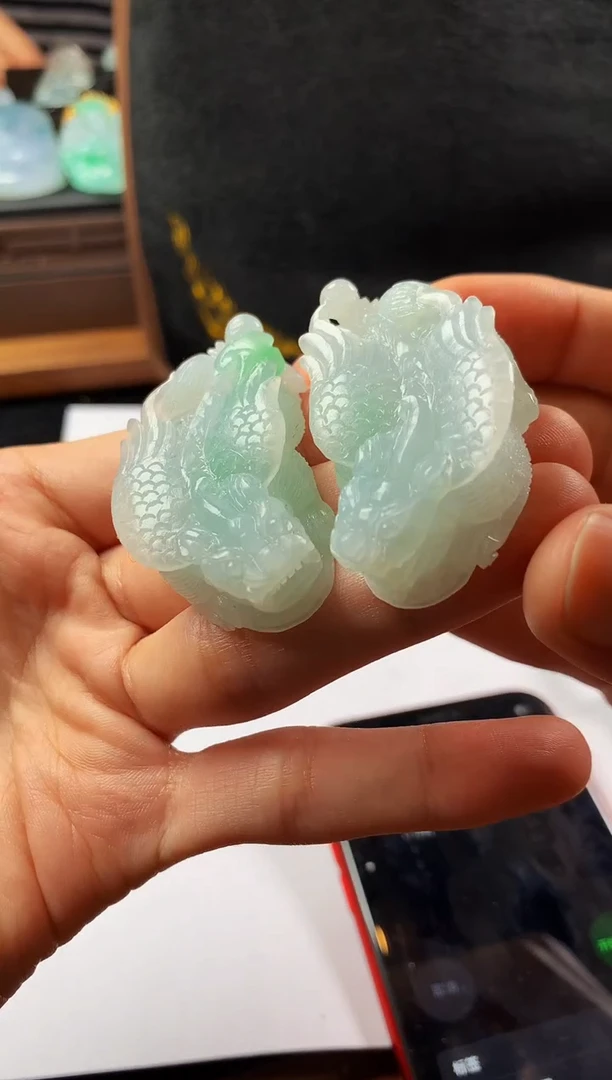 未镶嵌定制翡翠灰**～4069毛货不退不换