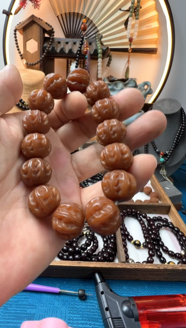 菩提根/象牙果手串京巴楞老菩提手串