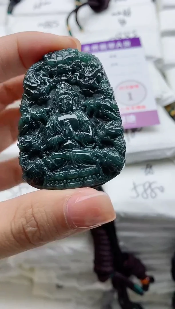 颈饰未镶嵌翡翠8