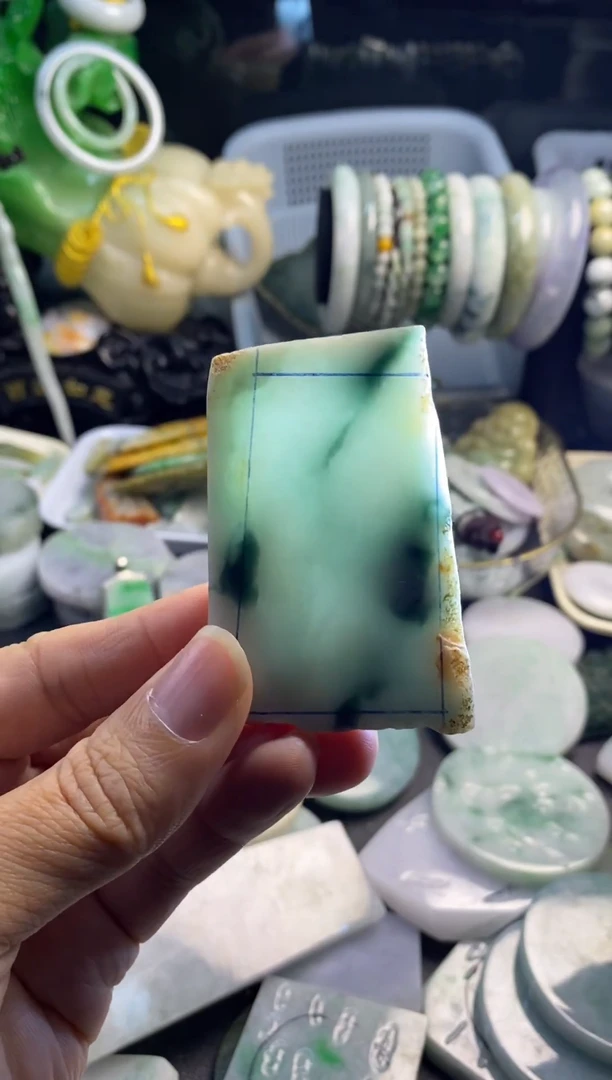 散珠翡翠翡翠A货06