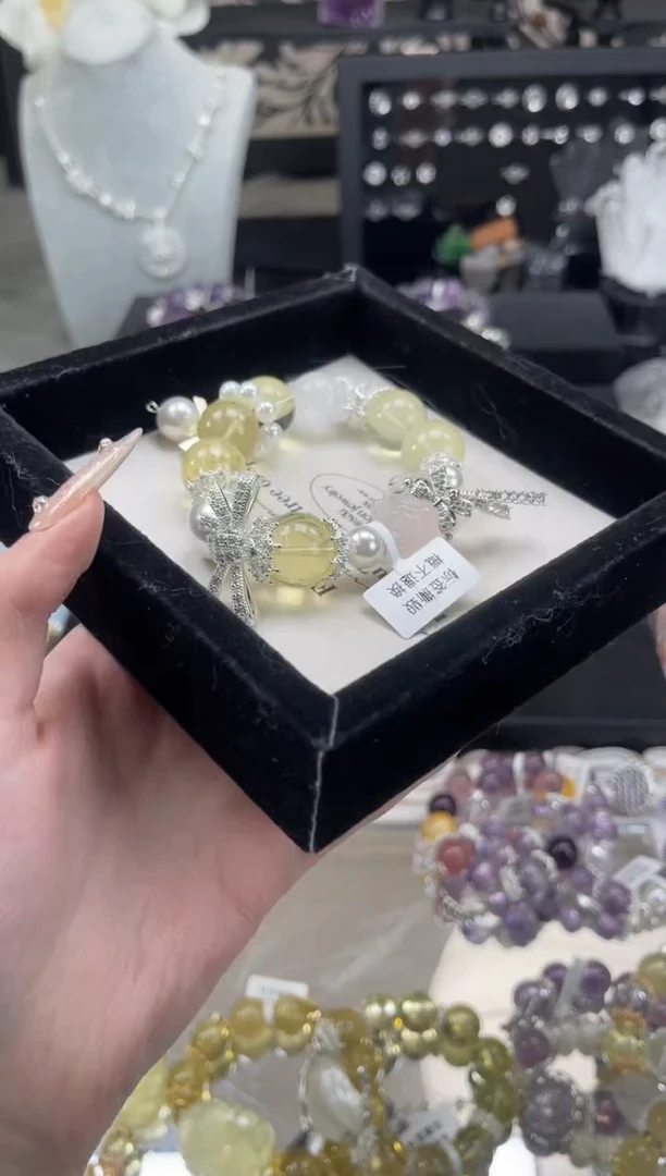 【闪购商品】水晶手链未镶嵌天然水晶 多样性发货