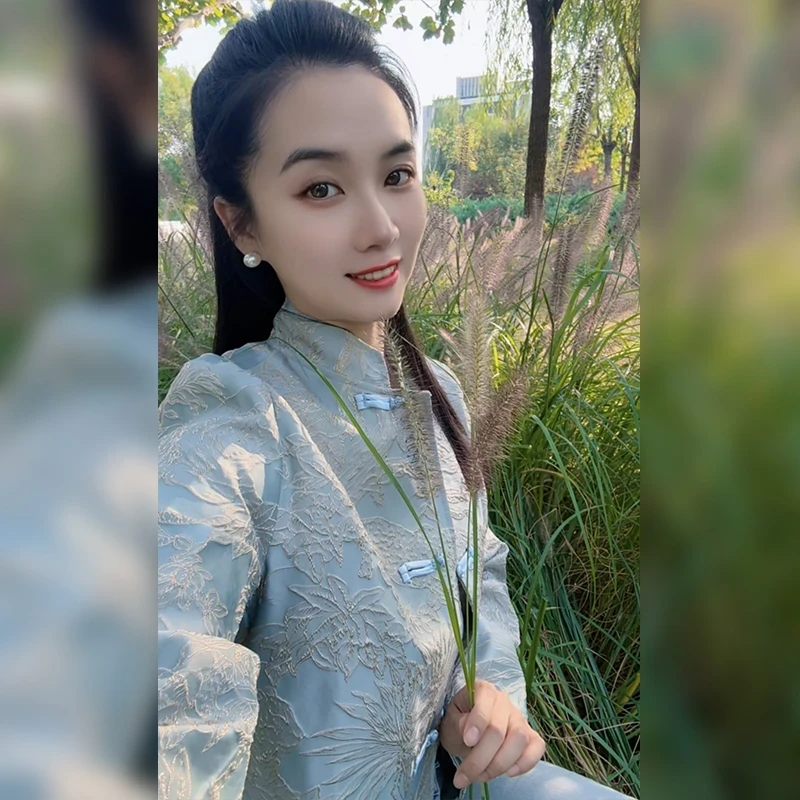 新中式复古高级独特外套2025春季新款气质短款开衫国风超好看上衣