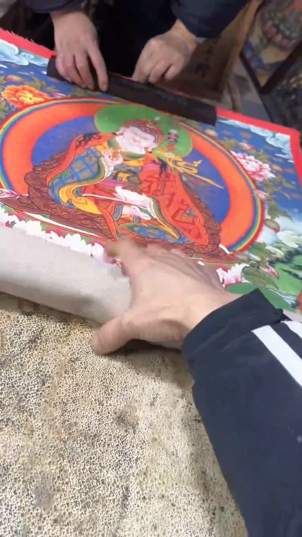 卷轴画玖忆唐卡TK105