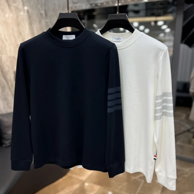 160117秋冬TB同步款羊毛莫代尔棉薄拉绒休闲卫衣