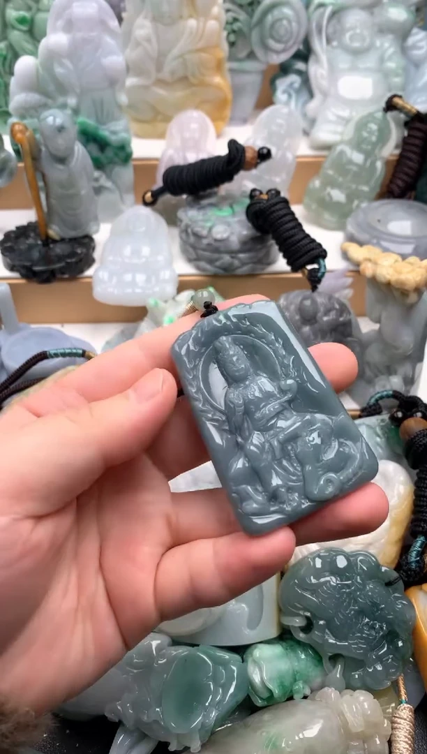 吊坠(不含链)未镶嵌翡翠1