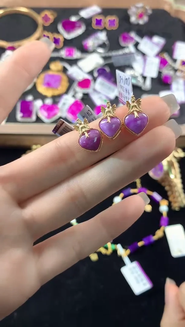 【闪购商品】苏纪石（舒俱来）.18K金镶嵌舒俱来吊坠多样性发一