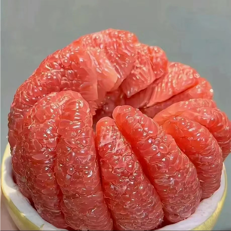 【散装】3颗【福建红柚】柚香十足，果肉细腻爆汁，外皮轻薄 单颗两斤左右福建省