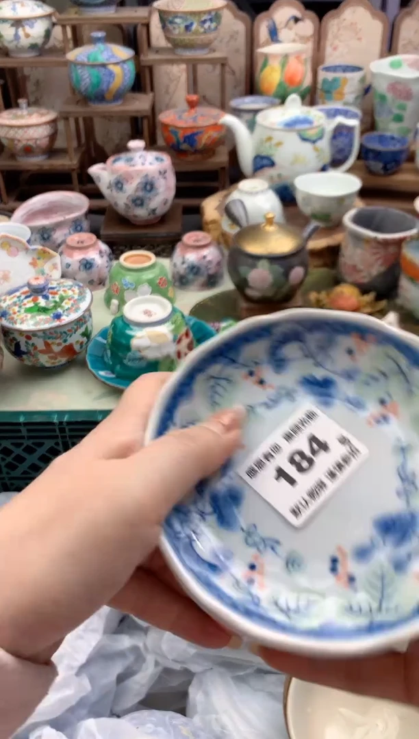 瓷片老*了184号九姑娘工艺品瓷器