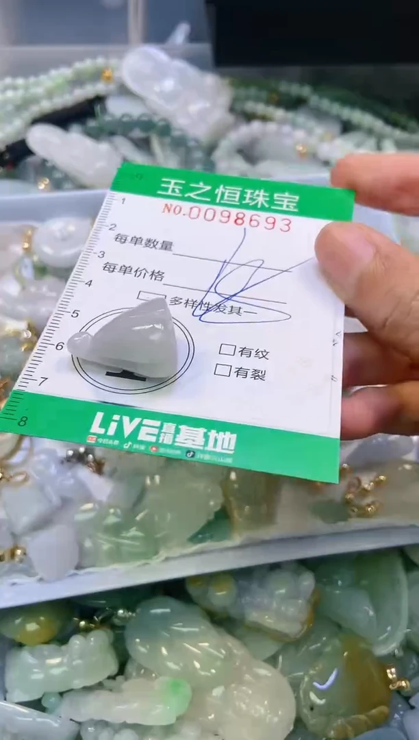 翡翠未镶嵌颈饰闪购0098693