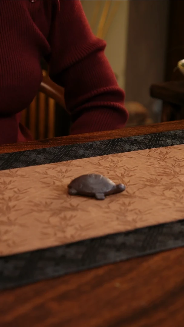 【闪购商品】紫砂茶壶伟壶小龟茶宠柴烧