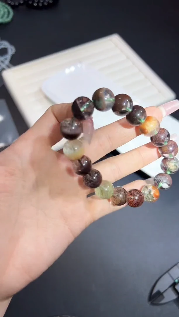 【闪购商品】水晶手串未镶嵌31S多样性发其一/1条默认微瑕