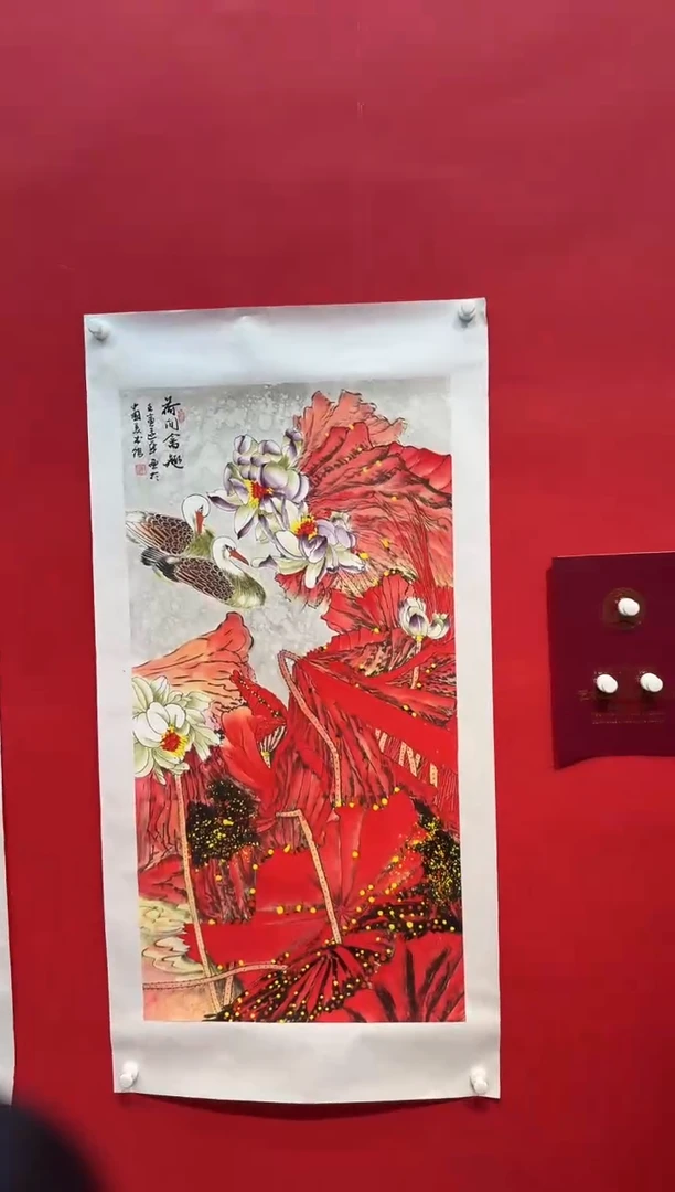 国画画家陆远华纯手绘原作