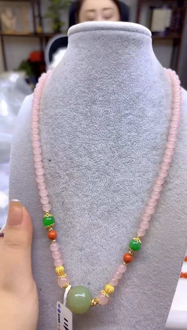和田玉未镶嵌项链DIY款M11