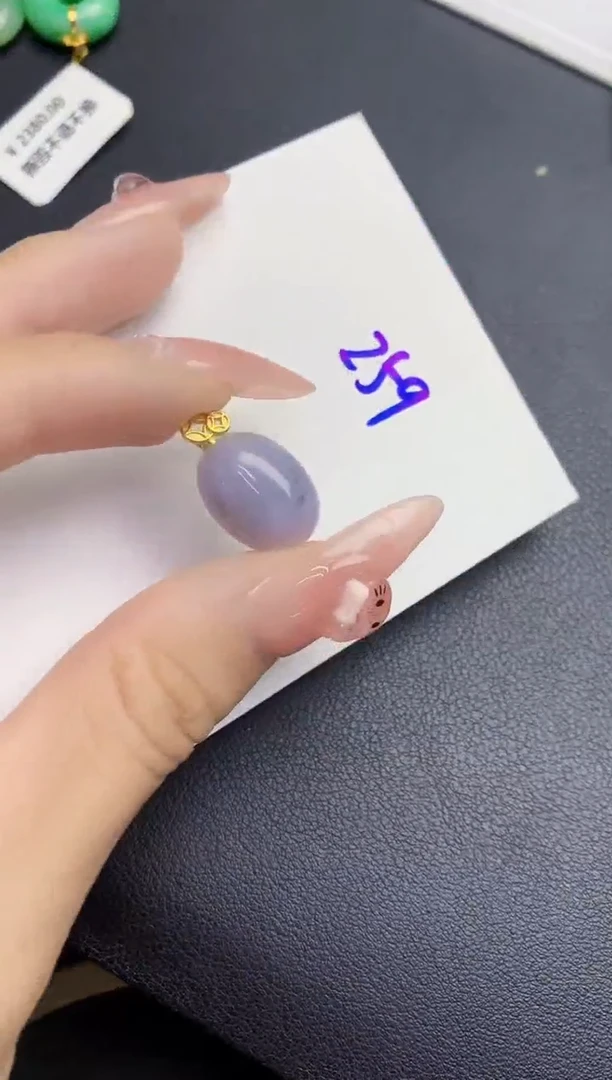 颈饰未镶嵌翡翠缅甸天然翡翠A货