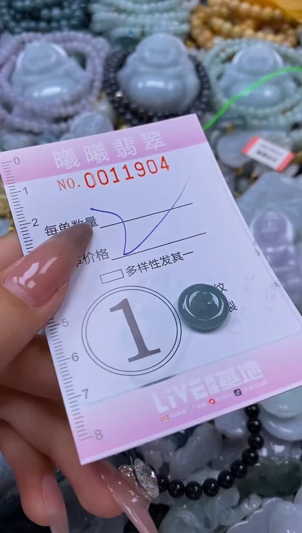 翡翠未镶嵌颈饰闪购001904