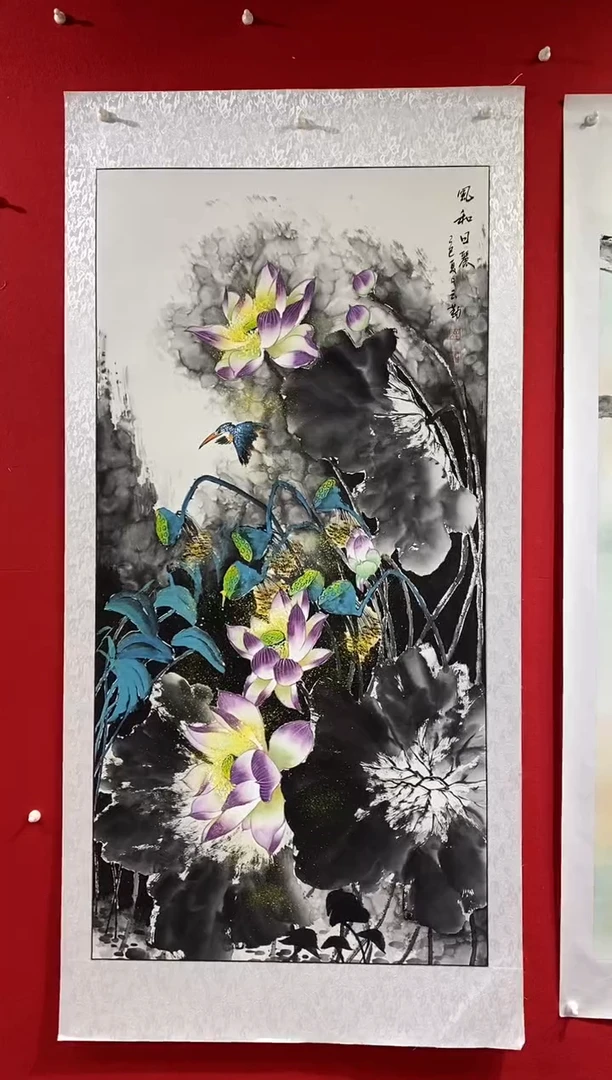 国画国画NYQ杰牛云勤老师作品