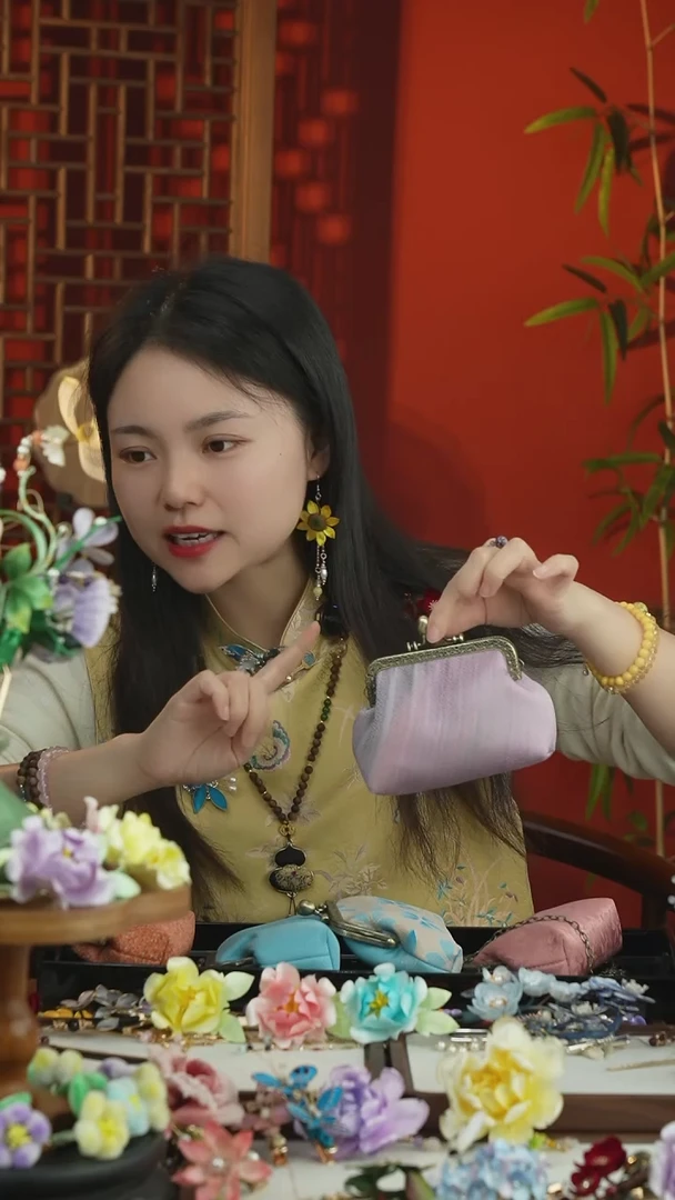 刺绣闪购纯手工非遗国风饰品