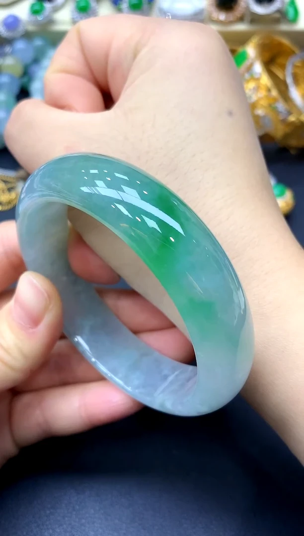 未镶嵌手镯翡翠283-中国好珍宝