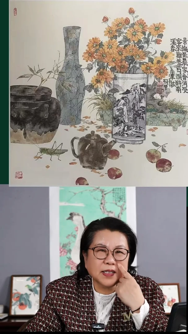 国画周冠甲国画作品11