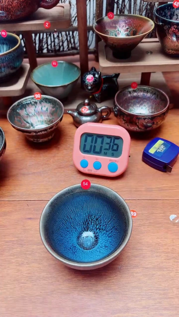 茶盏鑫*54号建盏工匠茶器