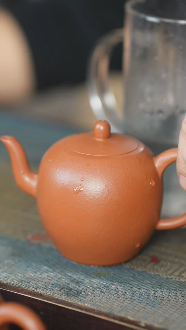 【闪购商品】七点半安排大红袍全手工紫砂壶