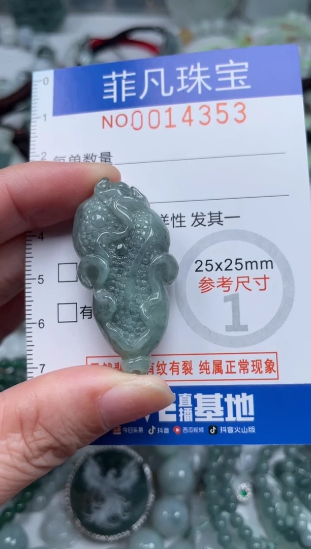 颈饰未镶嵌翡翠14353