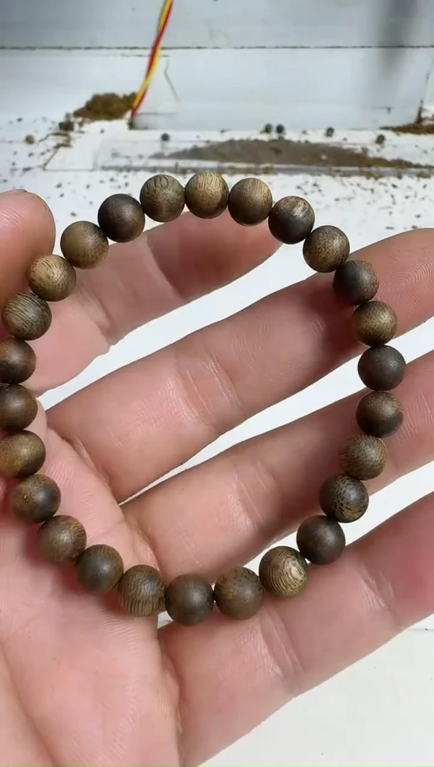 【闪购商品】沉香手串乌身0.7规格单圈3克