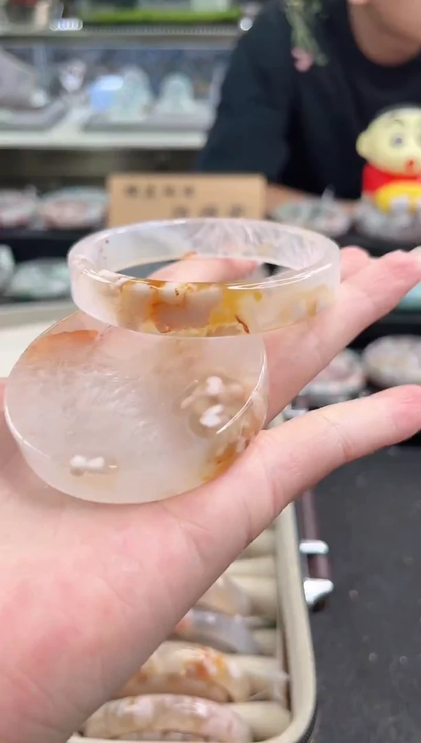 未镶嵌手镯石英质玉60圈口 （赠品镯心）3376621