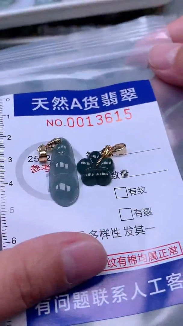 吊坠(赠链)未镶嵌翡翠1