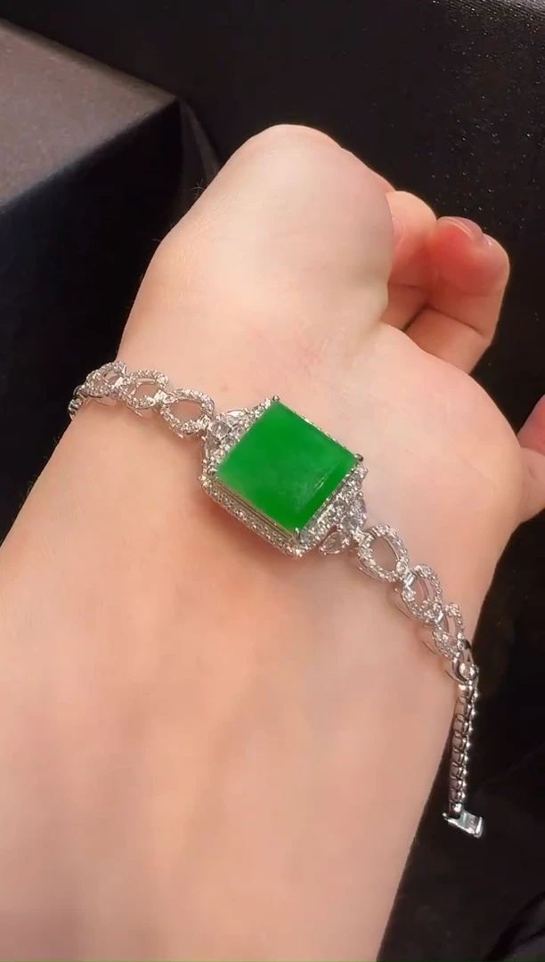 未镶嵌手链翡翠L6手牌