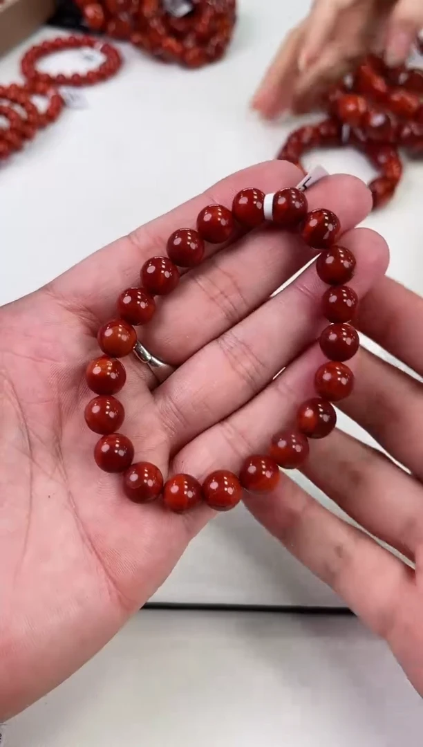【闪购商品】南红玛瑙瓦西手串9+未镶嵌一个/条