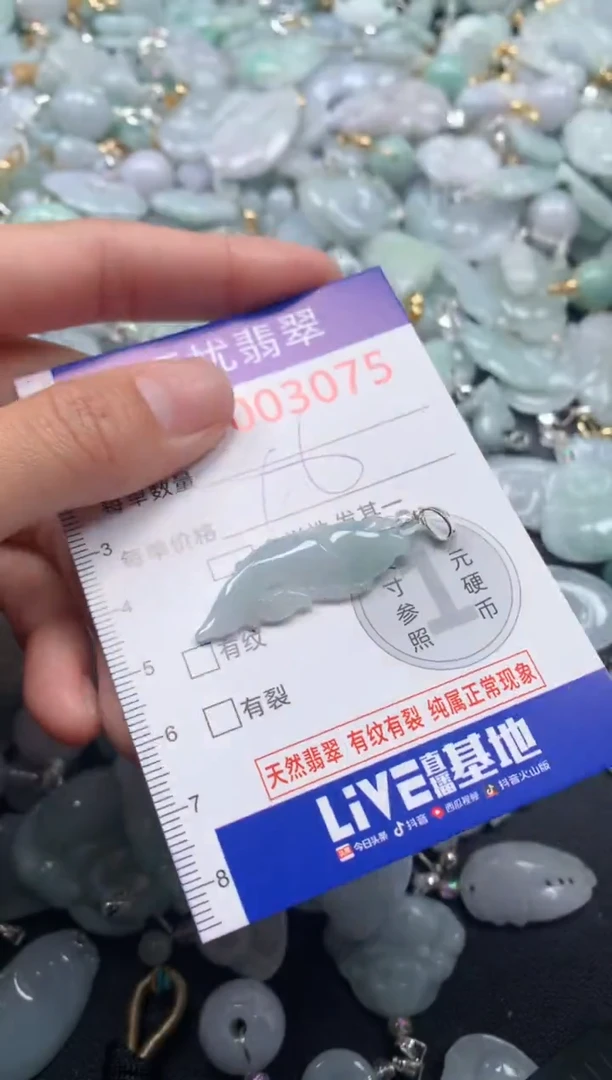 颈饰未镶嵌翡翠3075