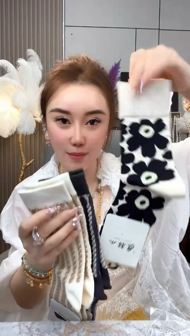 亚克力钛钢A078袜子