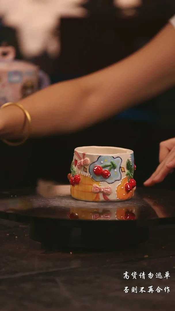 陶瓷景德镇可爱设计师款陶瓷