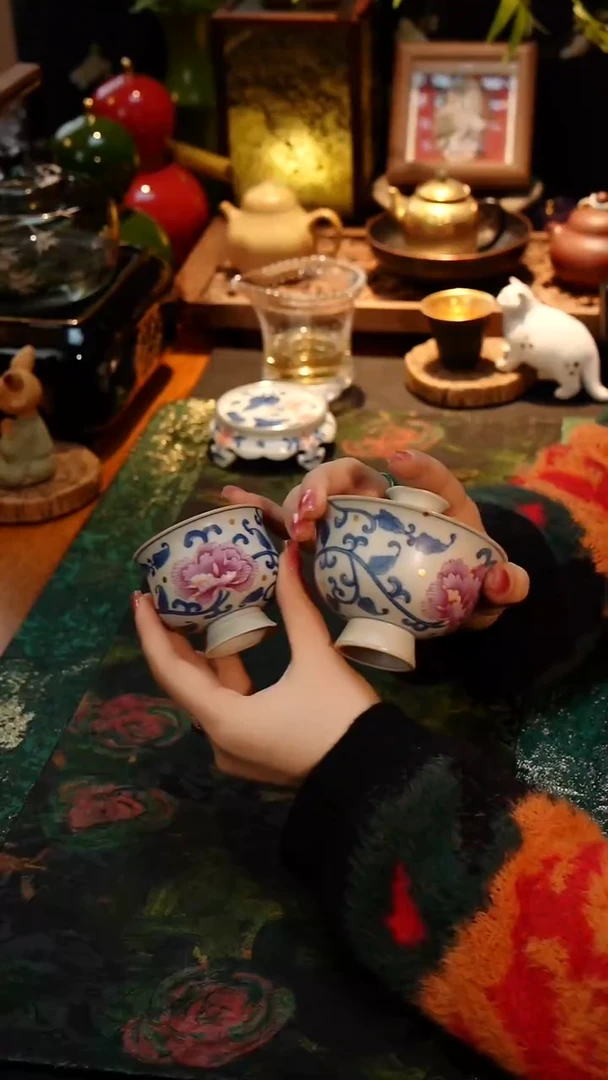 茶器盖碗加主人杯盖碗加主人杯