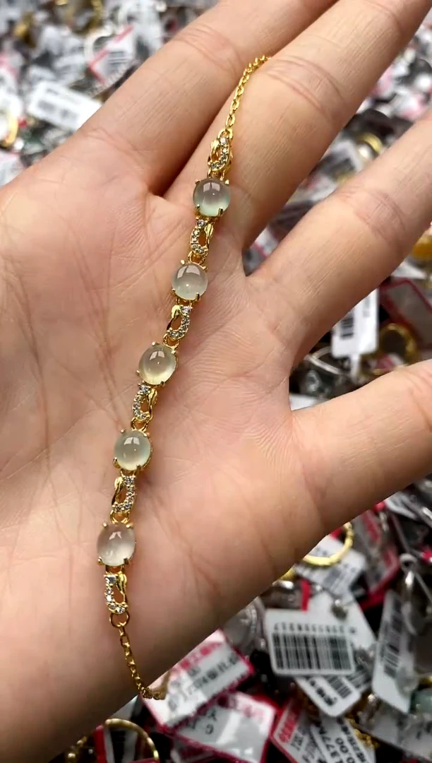 【闪购商品】翡翠戒指银S925镶嵌44444444    0