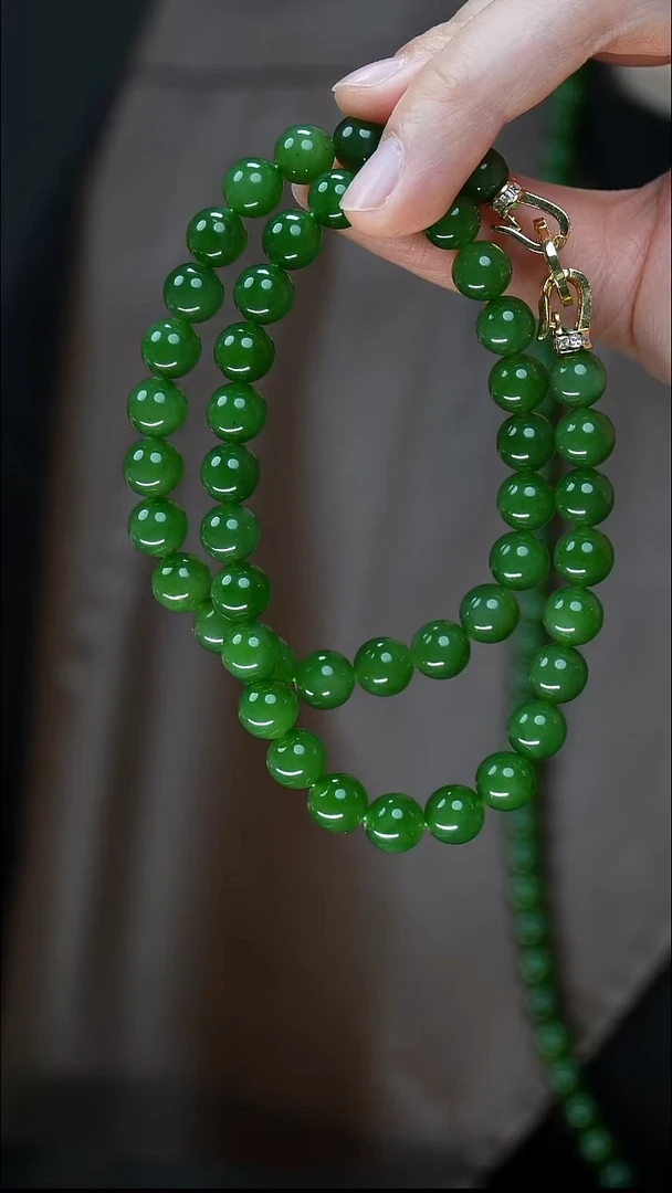 项链未镶嵌和田玉（碧玉）3