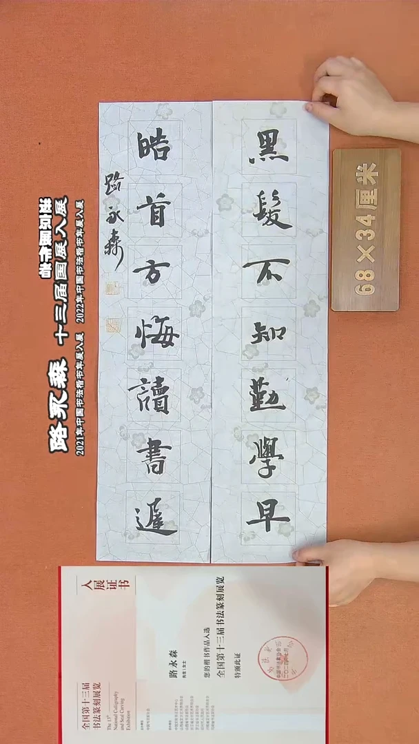 【闪购商品】书法400路永森书法作品