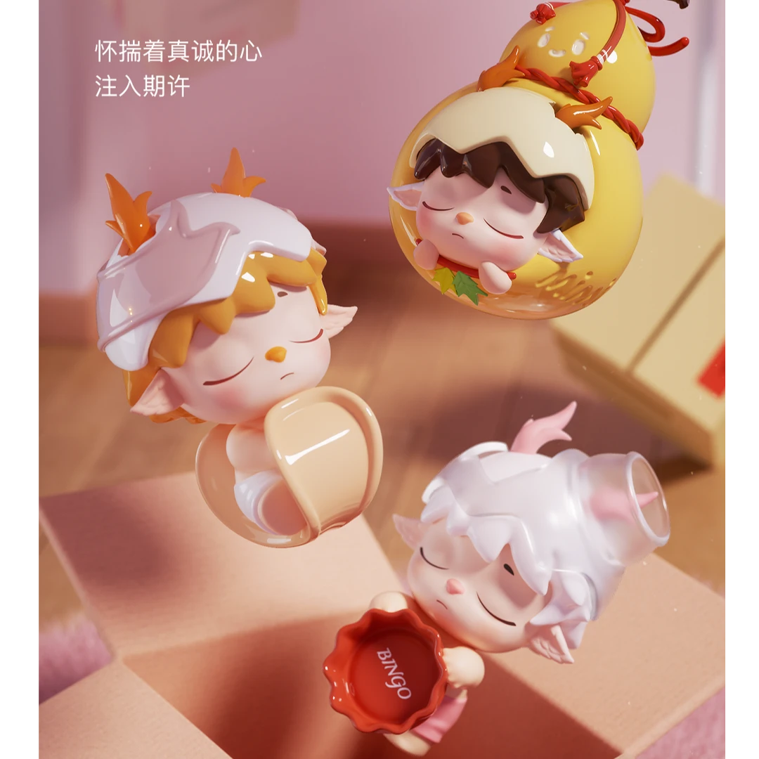 【代拆】黑玩Heyone mini-好运制造局系列潮玩盲盒盲袋