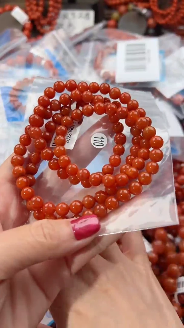【闪购商品】南红玛瑙手串未镶嵌7
