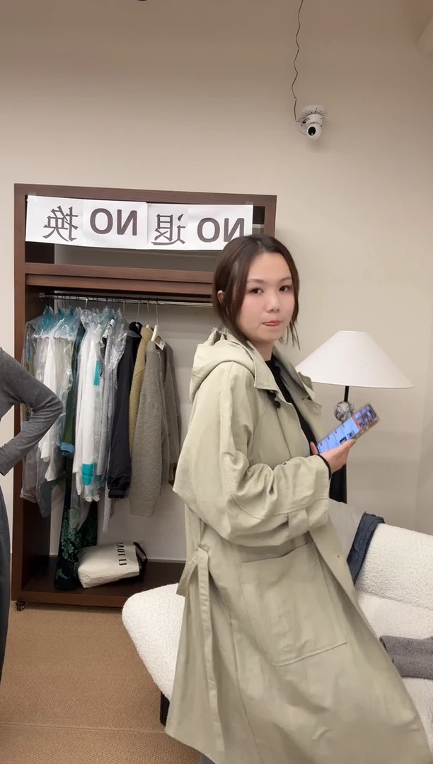 三醋酯纤维【LT李童NO退换】韩国风衣