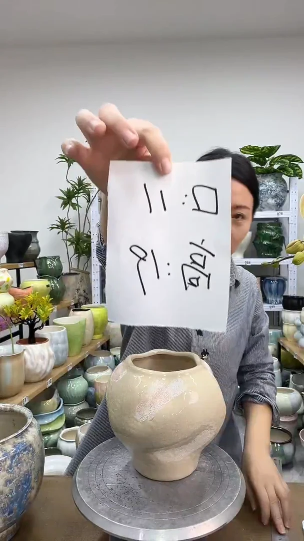 11.23陶瓷花盆直播链接高.      19口11